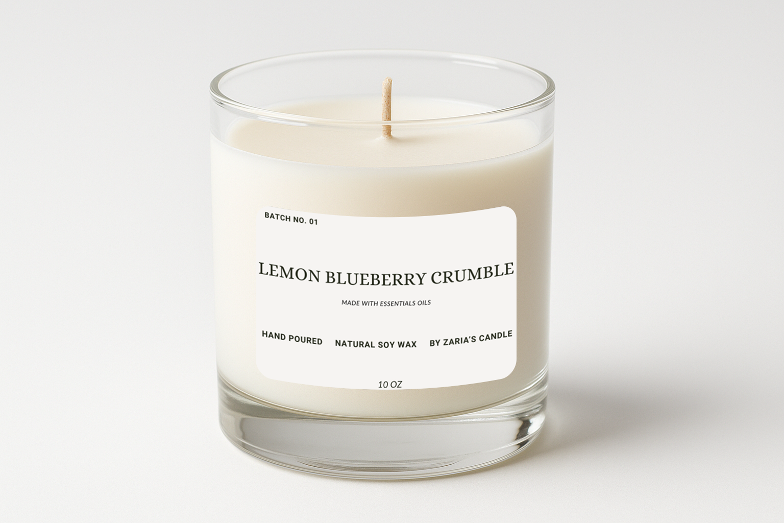 Lemon BlueBerry Crumble